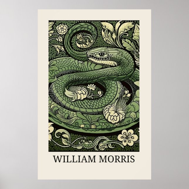 William Morris Poster (Vorne)