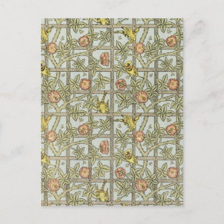 William Morris Postkarte