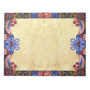 William Morris Pre-Raphaelite 11X8.5 in Notepad Notizblock