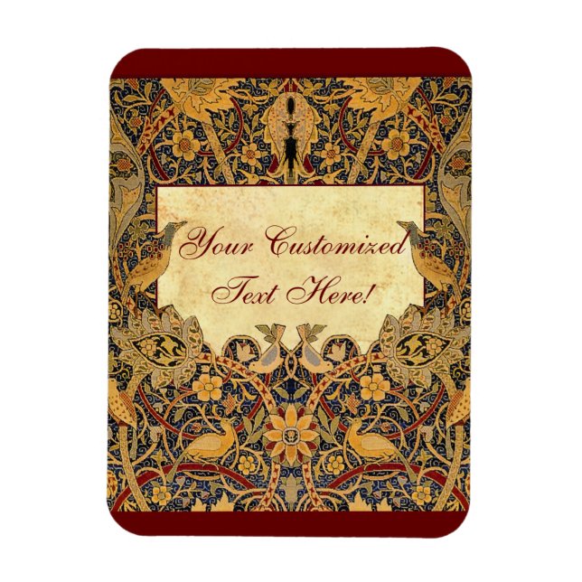 William Morris Pre-Raphaelite Flexible MAGNET (Vertikal)