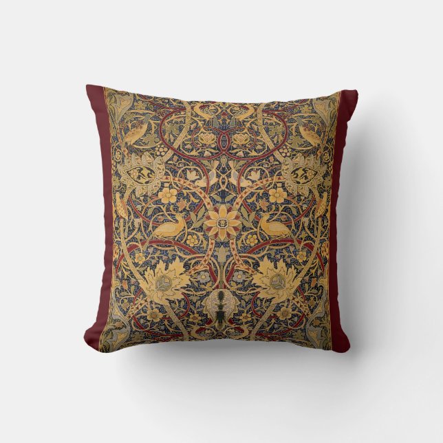 William Morris Pre-Raphaelite Pillow Kissen (Vorderseite)