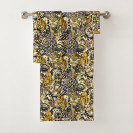 William * Morris Rabbit Wolf Pfauenhandtuch Badhandtuch Set