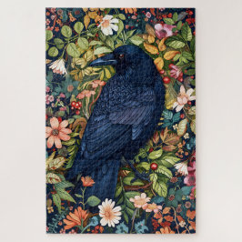 William Morris Raven Jigsaw Puzzle