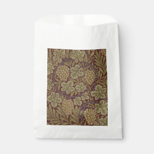 William Morris Reben-Traube Rot Grün Kunst Geschenktütchen