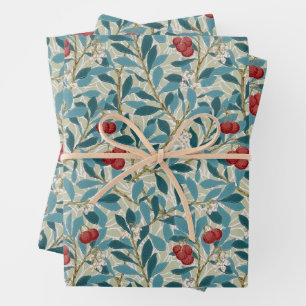 William Morris, Redberry Geschenkpapier Set