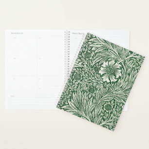 William Morris Ringelblume grün floral Blume Planer