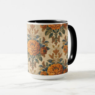 William Morris Ringelblume Vintage floral Tasse