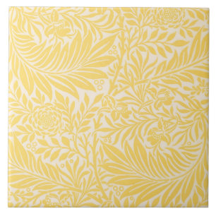 William Morris - Rittersporn-Blätter- und Blumenmu Fliese