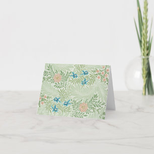 William Morris Rittersporn Botanisches Blanko 