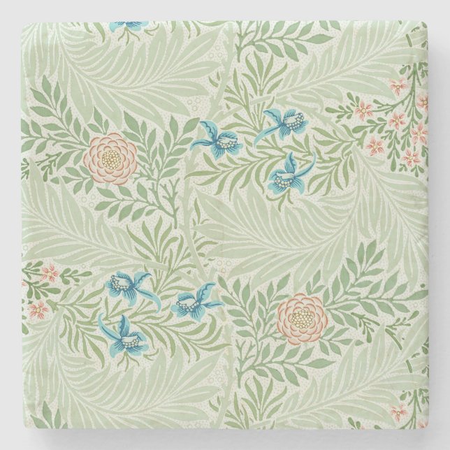 William Morris Rittersporn Steinuntersetzer (Vorderseite)