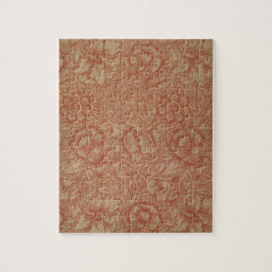 William Morris Rosa Mohnblumen-Blumenmuster