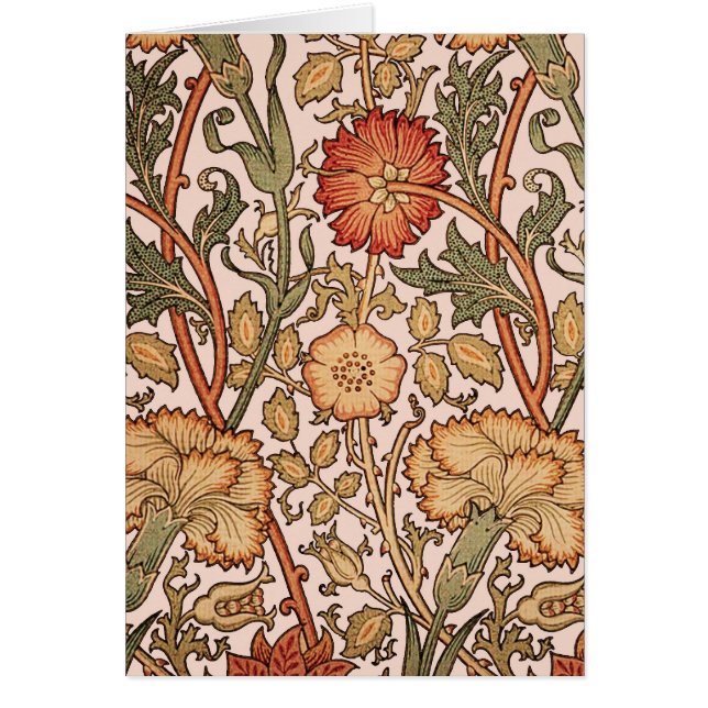 William Morris Rose Flower Fond d'écran Motif (Devant)