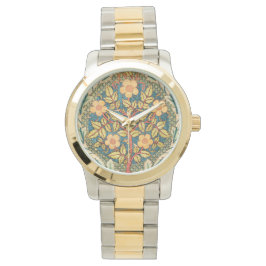 William Morris Rose Wreath Armbanduhr