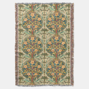 William Morris Rose Wreath (geteert) Decke