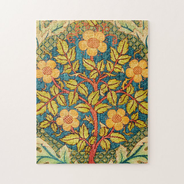 William Morris Rose Wreath: Klassische Künste und  (Vertikal)