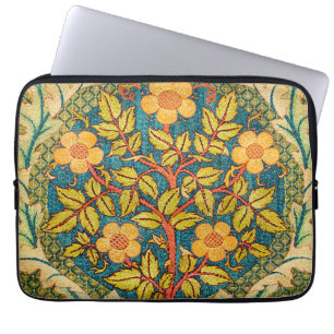William Morris Rose Wreath: Klassische Künste und  Laptopschutzhülle