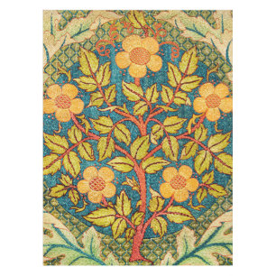 William Morris Rose Wreath: Klassische Künste und  Tischdecke