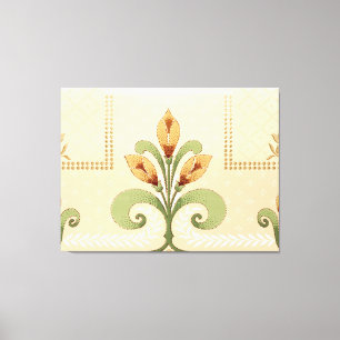 William Morris Row von Lilies Leinwanddruck