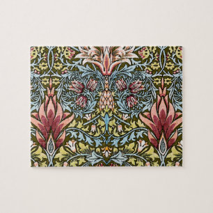 William Morris Schlangenkopf-Blumenmuster