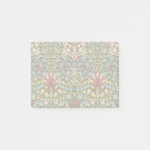 William Morris Schlangenkopf-Blumenmuster Post-it Klebezettel
