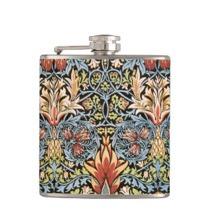 William Morris Schlangenkopf-Design Flachmann