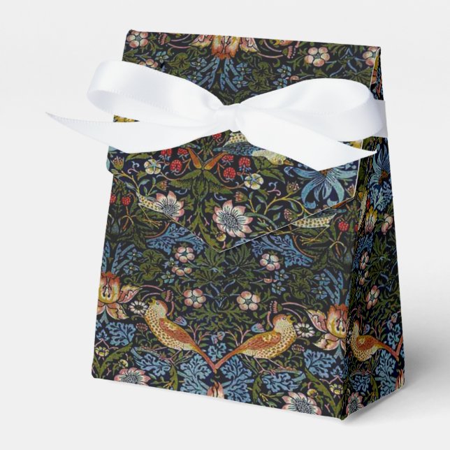 William Morris schönes Muster, Art nouveau, vin Geschenkschachtel (Vorderseite)