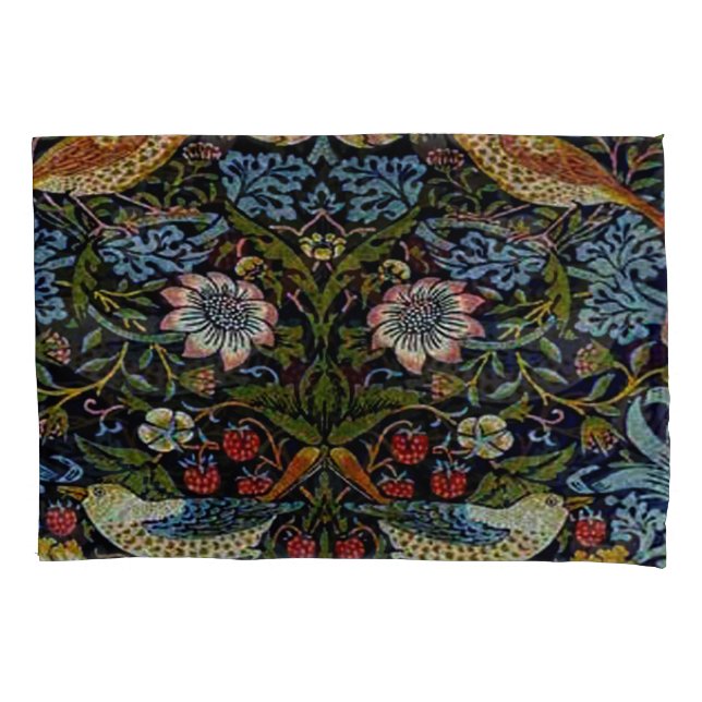 William Morris schönes Muster, Art nouveau, vin Kissenbezug (Vorderseite)