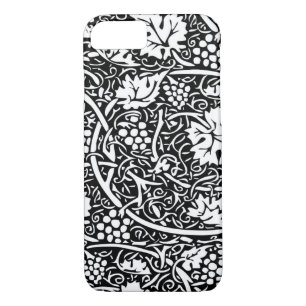 William Morris Schwarz-weißer Weintraum Case-Mate iPhone Hülle