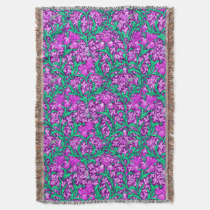 William Morris Schwertlilien, Amethystpurpur Decke