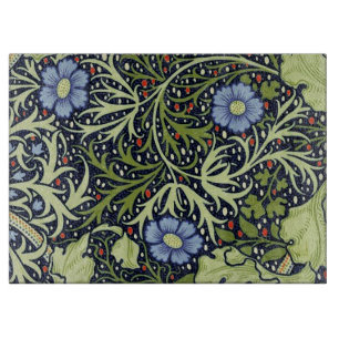 William Morris Seaweed Antike Blume Schneidebrett