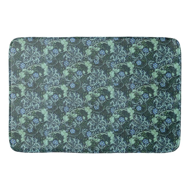 William Morris Seaweed Pattern Badematte (Vorderseite)