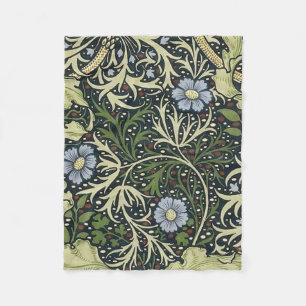 William Morris Seaweed Pattern Fleecedecke
