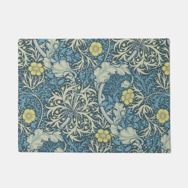 William Morris Seaweed Pattern Fußmatte (Vorderseite)