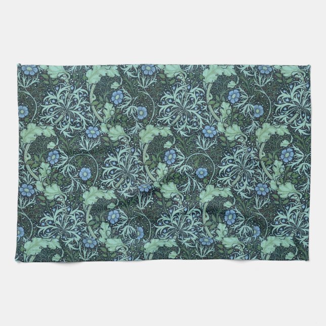 William Morris Seaweed Pattern Geschirrtuch (Horizontal)