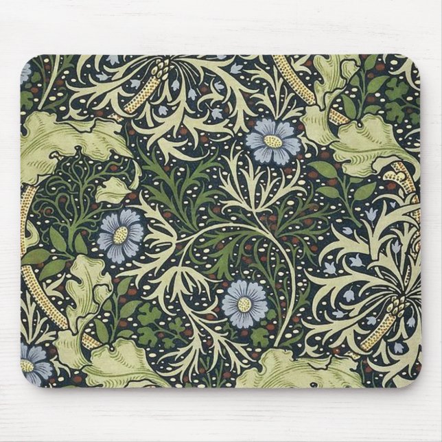 William Morris Seaweed Pattern Mousepad (Vorne)