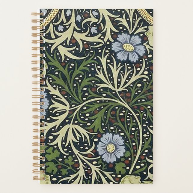 William Morris Seaweed Pattern Planer (Vorderseite)