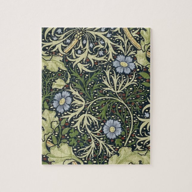 William Morris Seaweed Pattern Vintage Kunst (Vertikal)