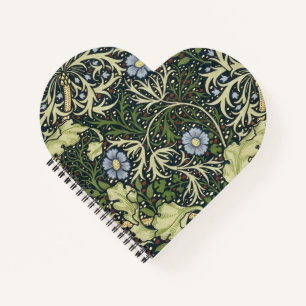 William Morris Seaweed Pattern Vintage Kunst Notizbuch