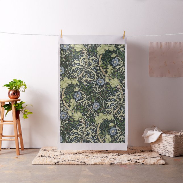 William Morris Seaweed Pattern Vintage Kunst Stoff (Beispiel)