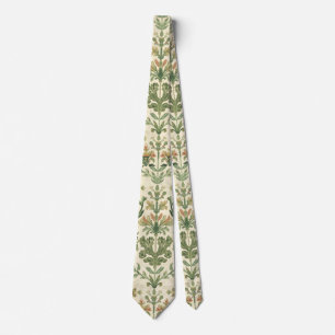 William Morris Seaweed Vintage Floral Art Nouveau Krawatte