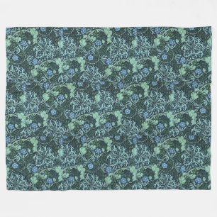 William Morris Seetang-Muster Fleecedecke