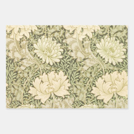 William Morris Set von 3 Wrapping Paper Geschenkpapier Set