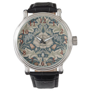 William Morris Severn Blumengarten Flower Classic Armbanduhr