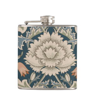 William Morris Severn Blumengarten Flower Classic Flachmann