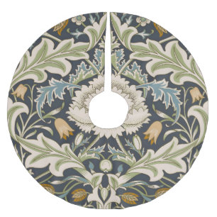 William Morris Severn Blumenmuster Klassiker Polyester Weihnachtsbaumdecke