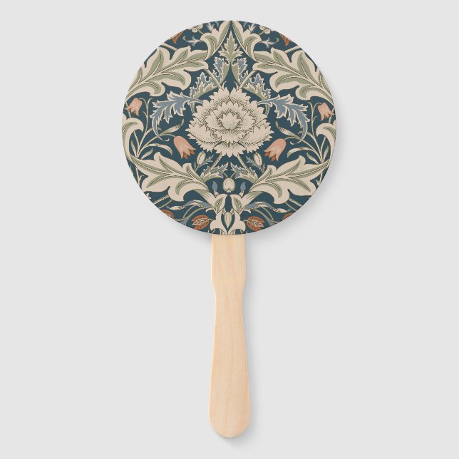 William Morris Severn Floral Garden Blume Classic Fächer (Vorderseite)