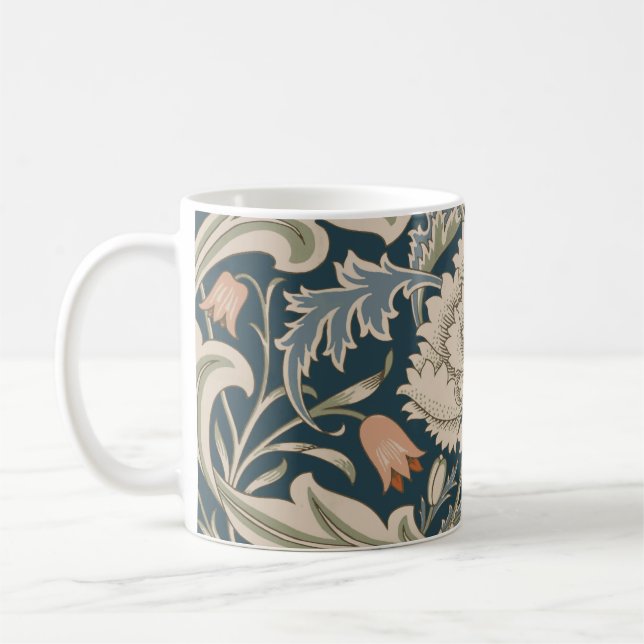 William Morris Severn Floral Garden Blume Classic Kaffeetasse (Links)