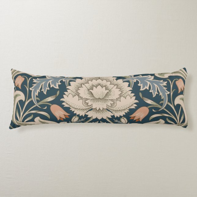 William Morris Severn Floral Garden Blume Classic Seitenschläferkissen (Vorderseite)