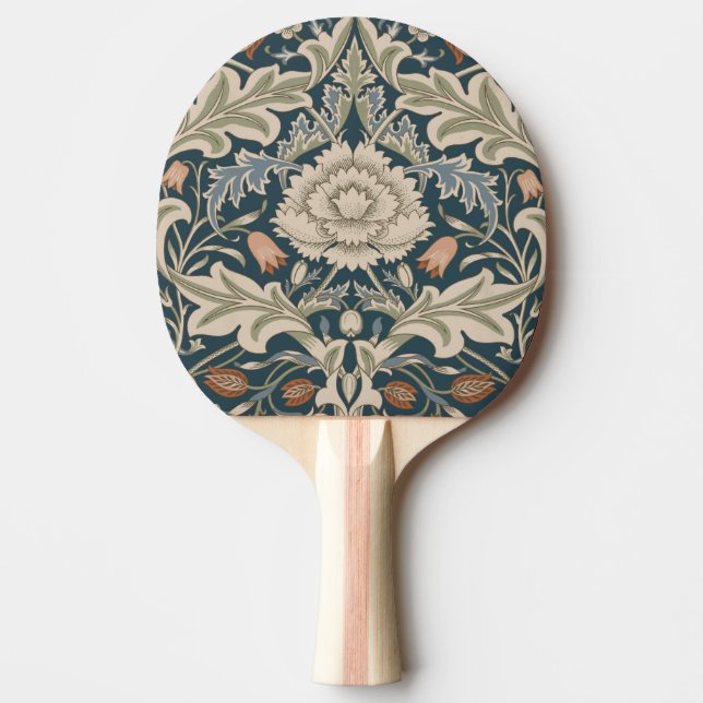 William Morris Severn Floral Garden Blume Classic Tischtennis Schläger (Vorderseite)