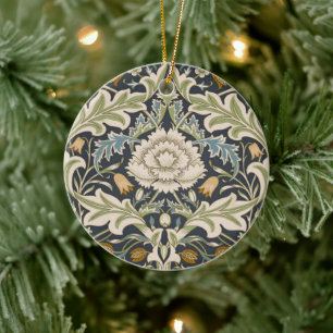 William Morris Severn Floral Pattern Classic Keramik Ornament